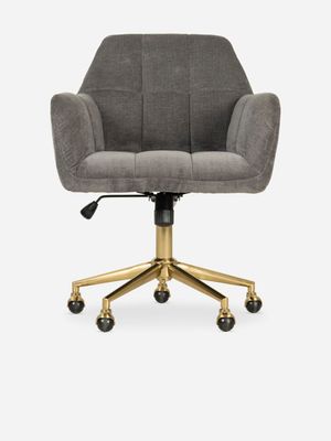 Lewis Office Chair Danny Charcoal