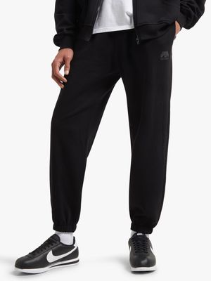 Redbat Men's Black Loose Fit Jogger