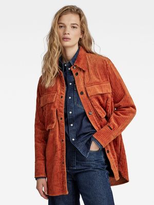 G-Star Woman's Regular Boyfriend Rooibos Overshirt