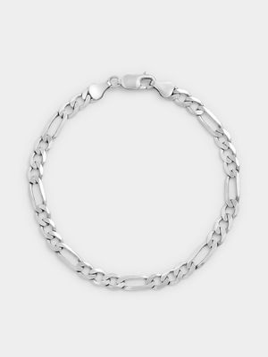 Icon Male Figaro Bracelet 160 gassium