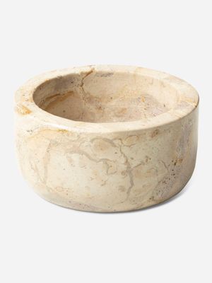 Fossil Marble Wine Coaster Beige