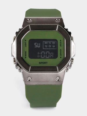 Boy's Green Sports Watch