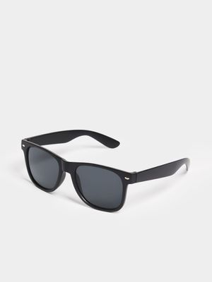 Jet Older Boys Black Wayfarer Sunglasses