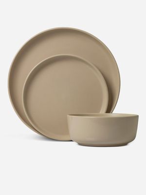 Essentials Dinnerware Natural 12pc