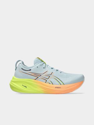 Womens Asics Gel-Nimbus 26 Paris Cool Grey/Yellow Running Shoes