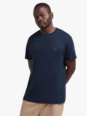 Men's Navy Badge T-Shirt