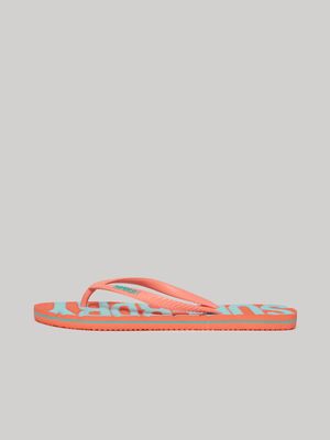 Women's Superdry Coral Vintage Vegan Flip Flops