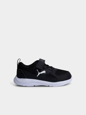 Toddlers Puma Fun RacerBlack/White Sneaker