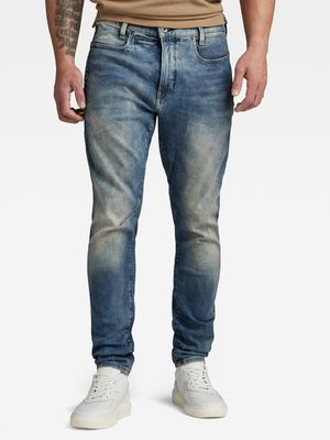 G-Star Men's D-Staq 3D Slim Medium Blue Jeans