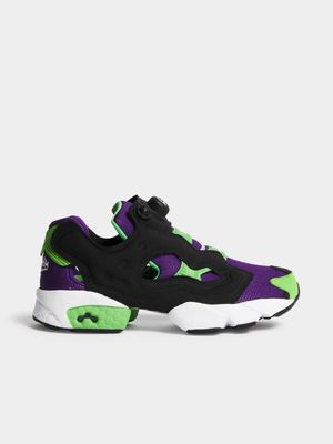 Reebok Men's Fury 94 Instapump Purple/Green Sneaker