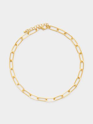 Gold Tone 8mm Paperlink chain