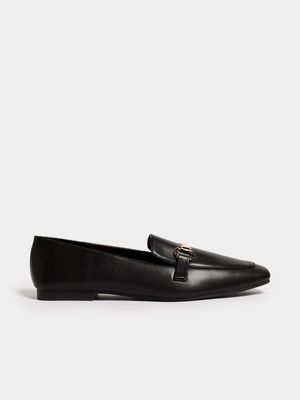 Women's Black Loafers