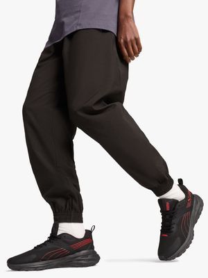 Mens Puma Open Road Cargo Woven Black Pants