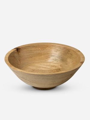 Malda Wood Salad Bowl 30cm