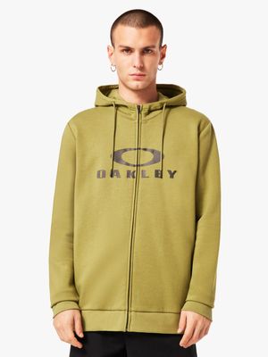 Men's Oakley Green  Bark FZ Hoodie