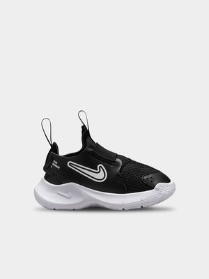 Junior Infant Nike Flex Runner 3 Black/White Running Shoes