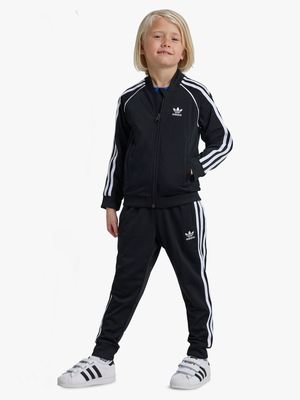 Infant black adidas tracksuit deals