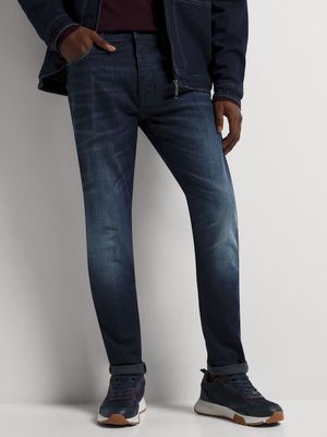 Men's Union-DNM Blue Black Blast Jeans