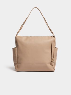 Women's Natural Hobo Bag