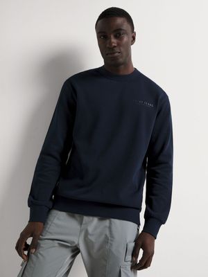 Men's Relay Jeans Basic Navy Sweat Top