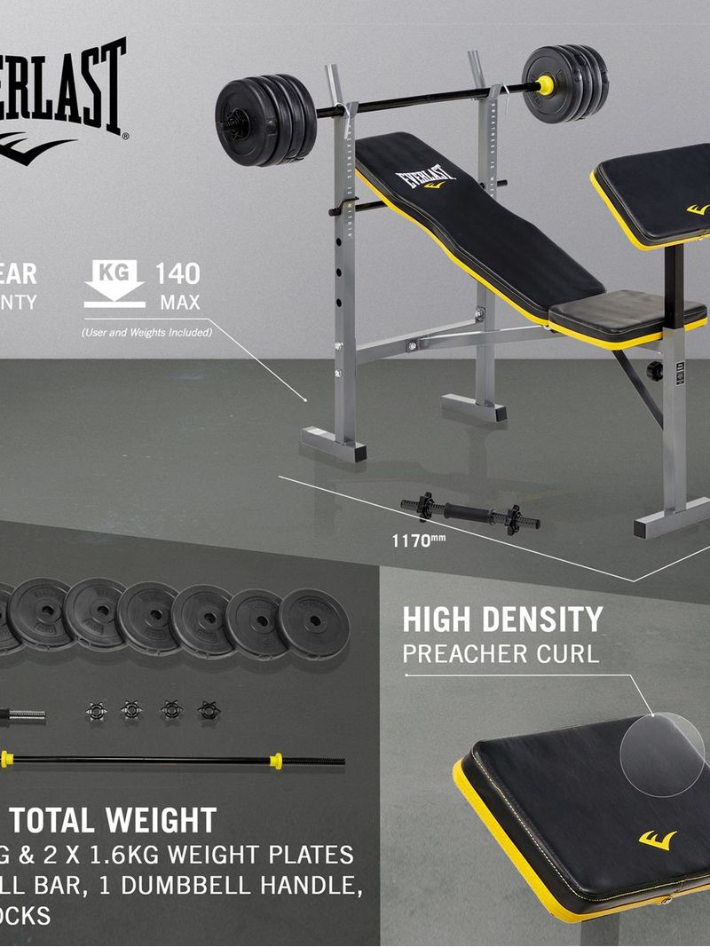 Everlast weight bar hotsell