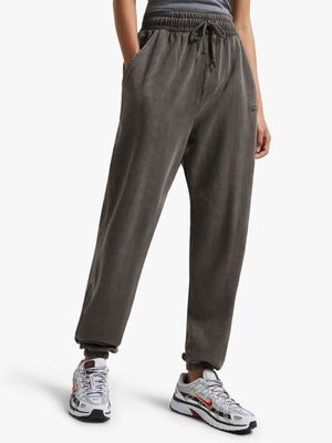 Redbat Classics Women's Charcoal Wash Oversized Jogger