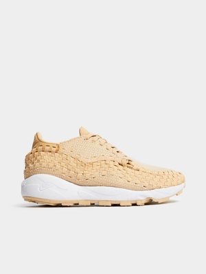 Nike Women's Air Footscape Woven Beige Sneaker