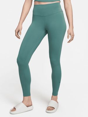 Womens Nike Dri-Fit One High-Rise Green Tights