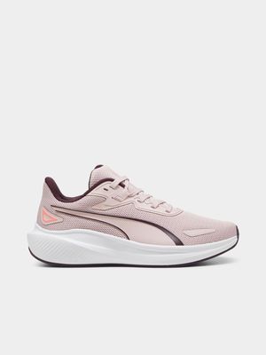 Womens Puma Skyrocket Lite Mauve/Plum Running Shoes