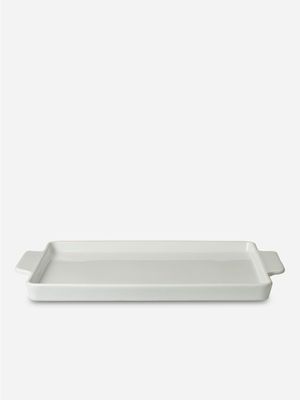 Aurora Rectangular OvenTray White 45cm