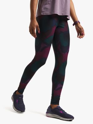 Womens Essential Sculpt Print Long Tights