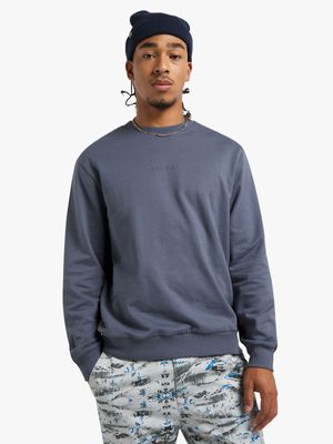 Redbat Classics Men's Core Blue Crew Sweat Top