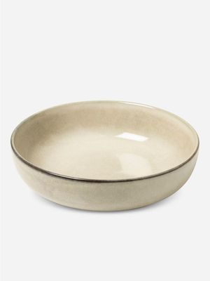 Bailey Reactive Glaze Cereal Bowl Stone 20cm