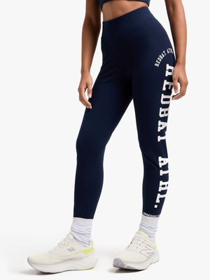 Redbat Athletics Women's Navy Leggings