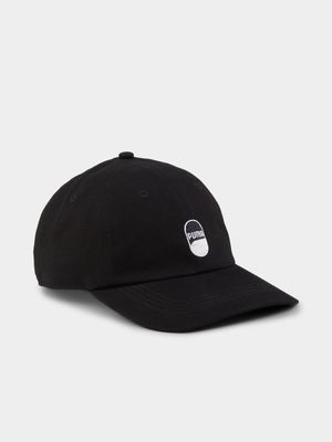 Puma Unisex Prime Downtown Low Curve Black Cap