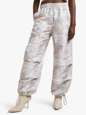 Women's Natural Co-Ord Darted Jogger Pants