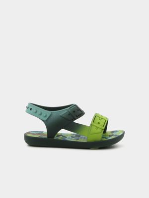 Infants Ipanema Green Brincar Papete  Sandals