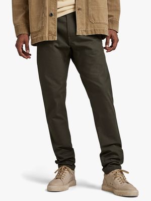 G-Star Men's Bronson 2.0 Slim Olive Chino