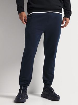 Men's Markham Core Knit Navy Jogger