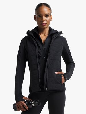 Womens TS-ACTV8 Multi-purpose Black Puffer