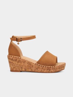 Women's Miss Black Brown Jayda 5 Wedges