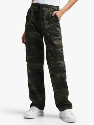 Jet Women's Fatigue Camo Utility Pants