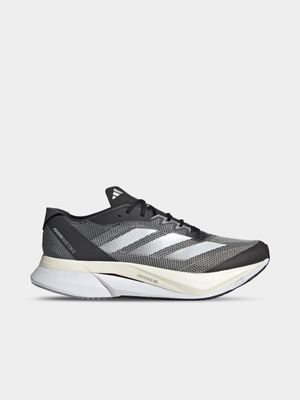 Mens adidas Adizero Boston 12 Black/White Running Shoes