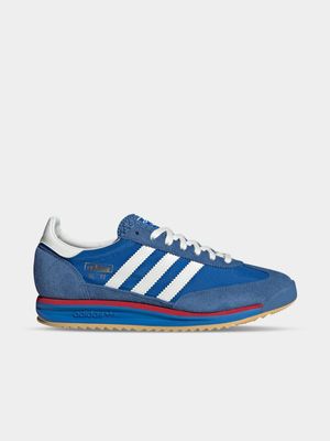 adidas Originals Men's SL 72 RS Blue/White/Red Sneaker