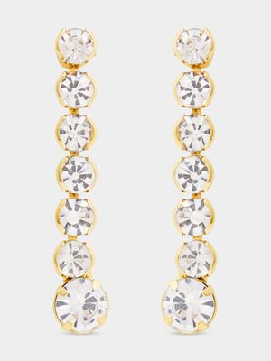 CZ Drop Earrings