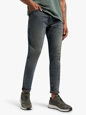 Men's Relay Jeans Skinny Seasonal Dirty Tint Blue Jean