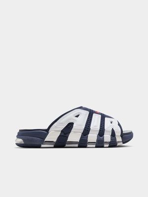 Nike Men's Uptempo Navy/White Slide