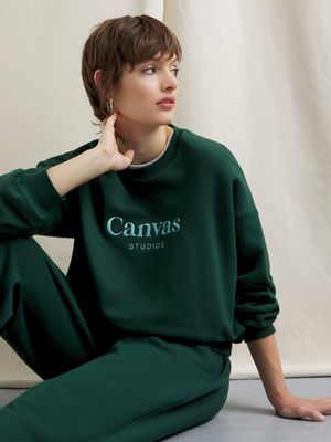 Women's Canvas Branded Sweat Top