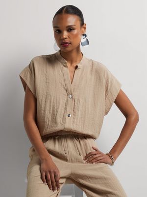 Linen-like Tunic