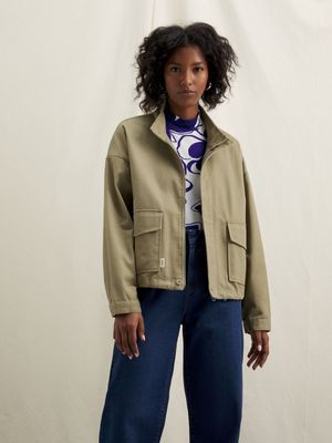 Women's Canvas Cotton Twill Parka